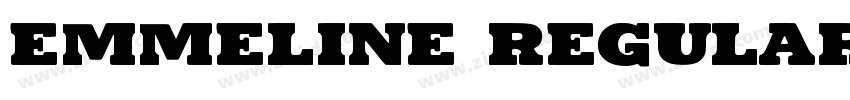 Emmeline Regular字体转换